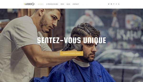 création site barbier 1